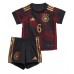 Günstige Deutschland Joshua Kimmich #6 Babykleidung Auswärts Fussballtrikot Kinder WM 2022 Kurzarm (+ kurze hosen)